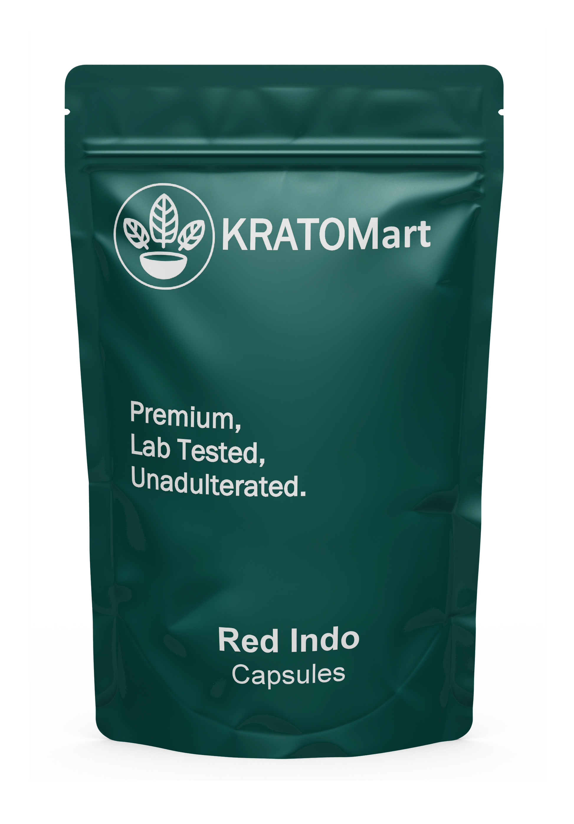 Red Indo Capsules Pouch